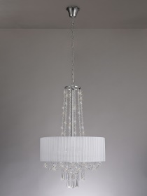 Freida Crystal Ceiling Lights Diyas Modern Chandeliers Freida Crystal Ceiling Lights Diyas Modern Chandeliers